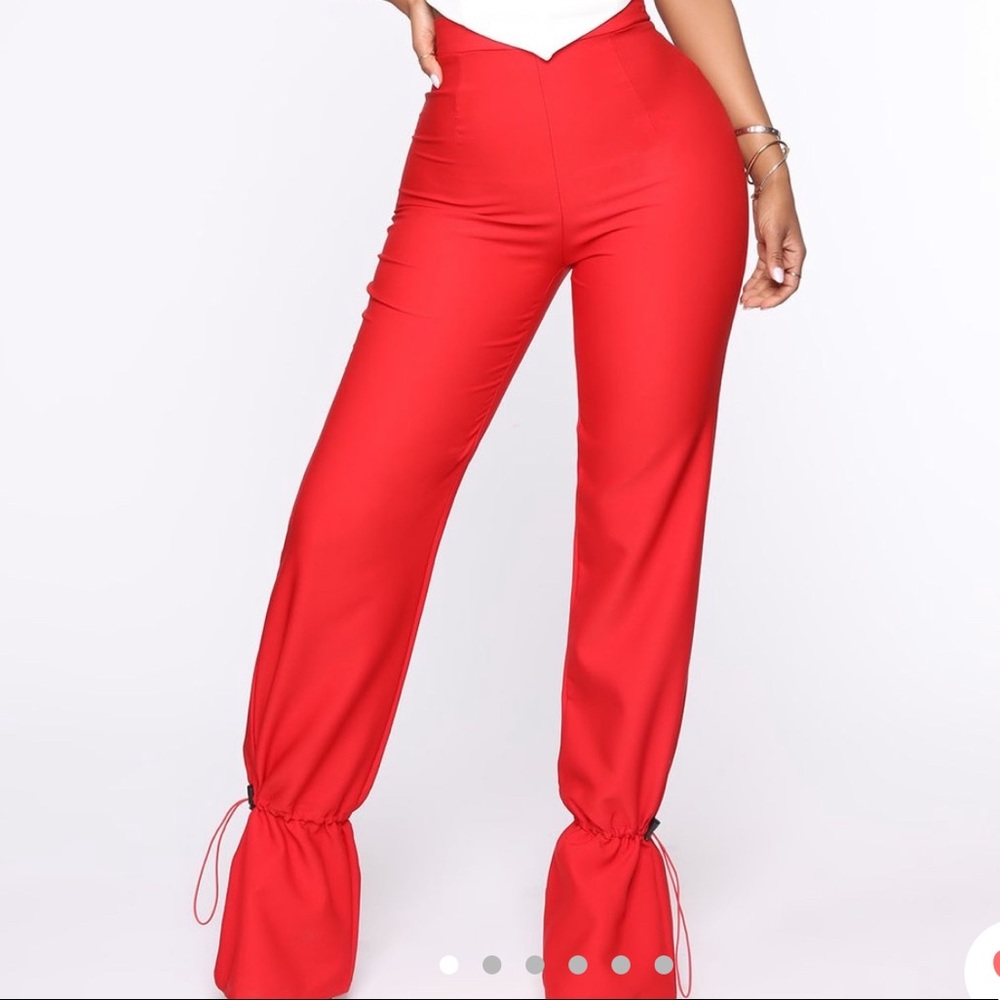 Long, Ankle Tie Pants